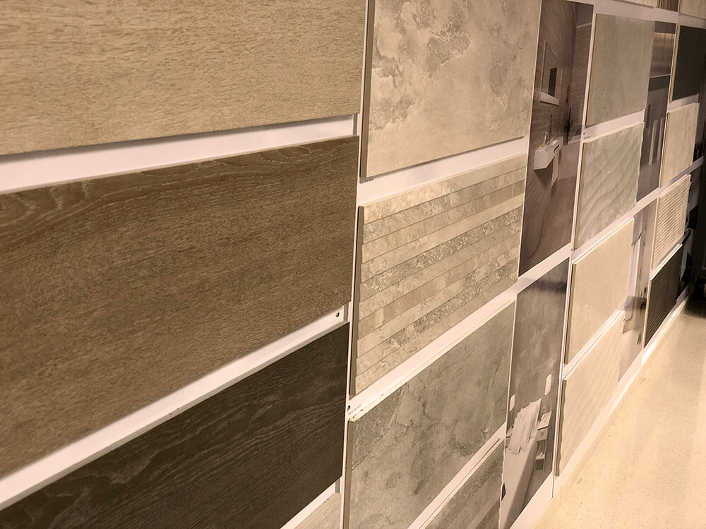 Showroom Tile Wall