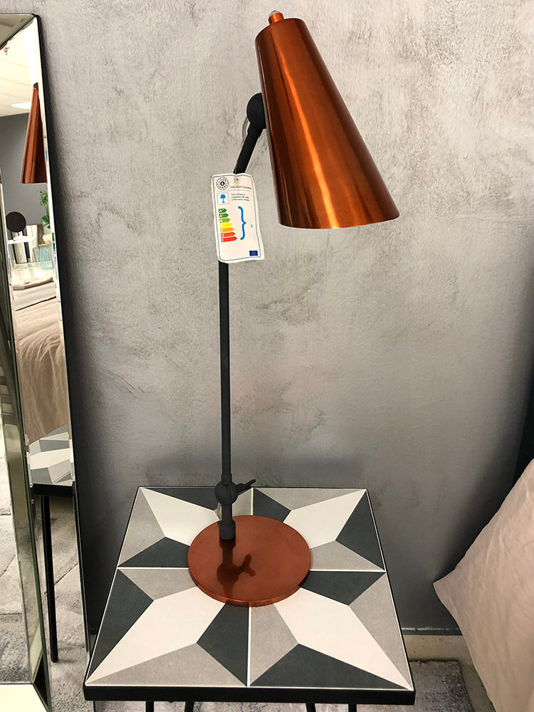Showroom Copper Lamp