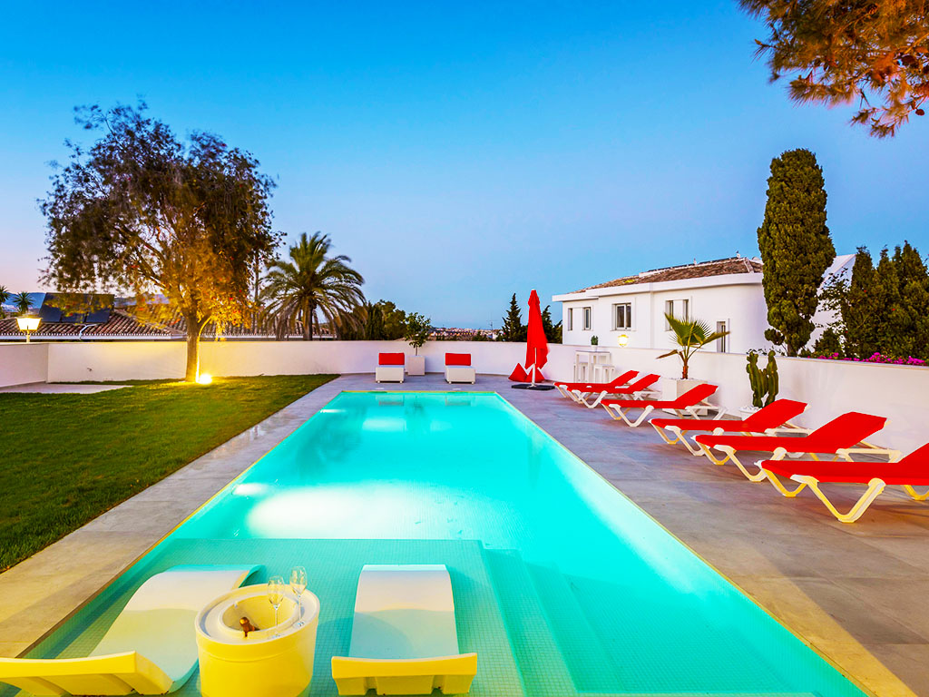 Torrenueva charming pool in Marbella Spain