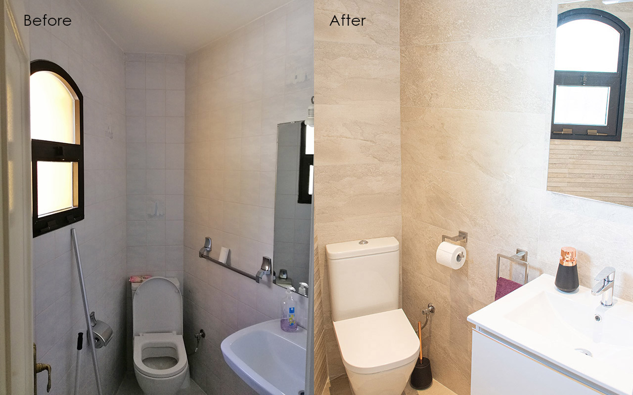 Before and After - Bathroom