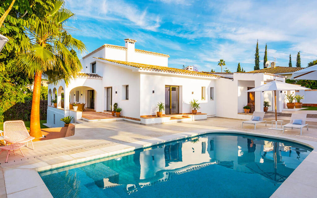 Reformed Andalusian villa in Guadalmina