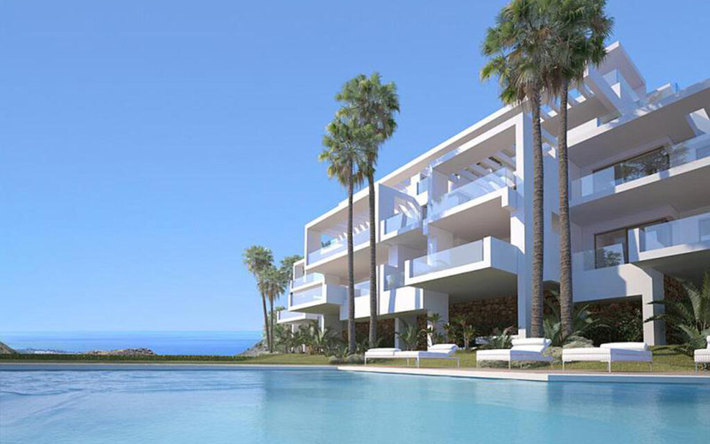 Pool of apartment currently for sale in Marbella