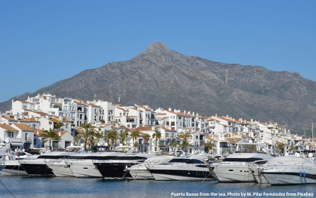 The famous port of Puerto Banus