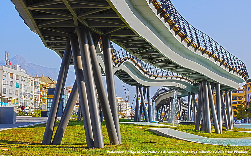 Pedestrian and Cycle way in San Pedro de Alcántara