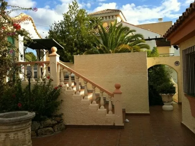 Terracotta stairs