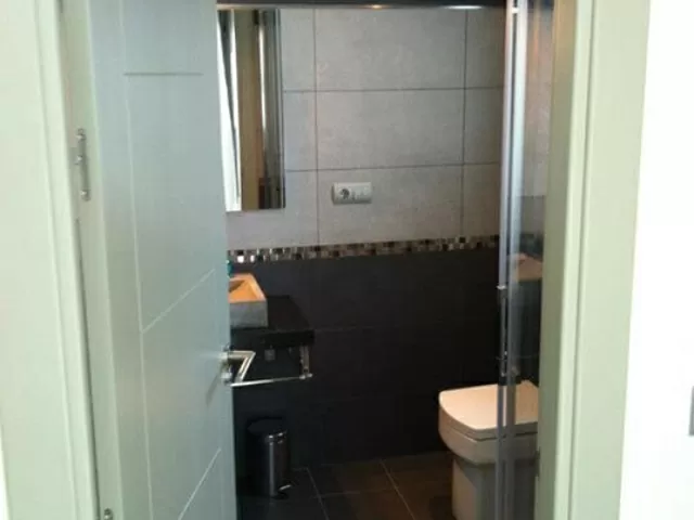 Shower room entrance