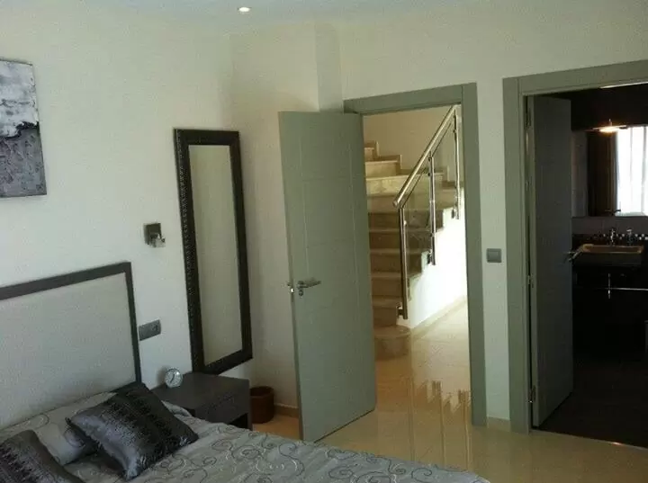 Bedroom door open