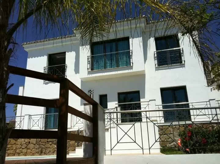 Villa frontage